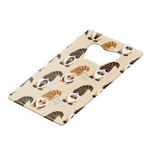 Patroon van kabouters, Halloween kabouters Trick o Kredietkaart Flessenopener