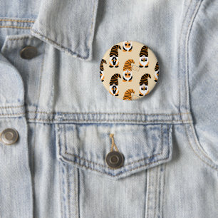 Patroon van kabouters, Halloween kabouters Trick o Ronde Button 5,7 Cm