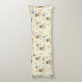 patroon van kat en vis lichaamskussen (Achterkant (Verticaal))