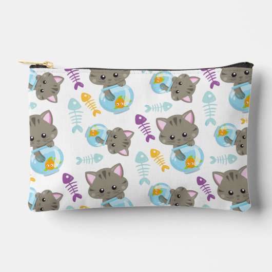 Patroon van katten, kattenkatten, Kittens, vis Etui (Voorkant)