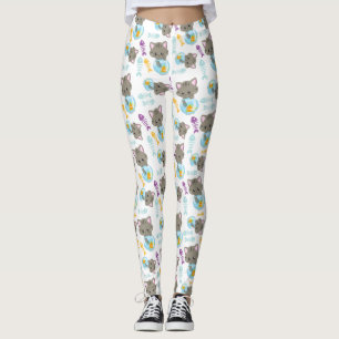 Patroon van katten, kattenkatten, Kittens, vis Leggings