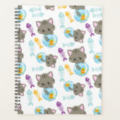 Patroon van katten, kattenkatten, Kittens, vis Planner (Voorkant)