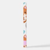 Patroon van katten, schattige katten, Kat, poten,  iPhone Hoesje (Rechterkant)