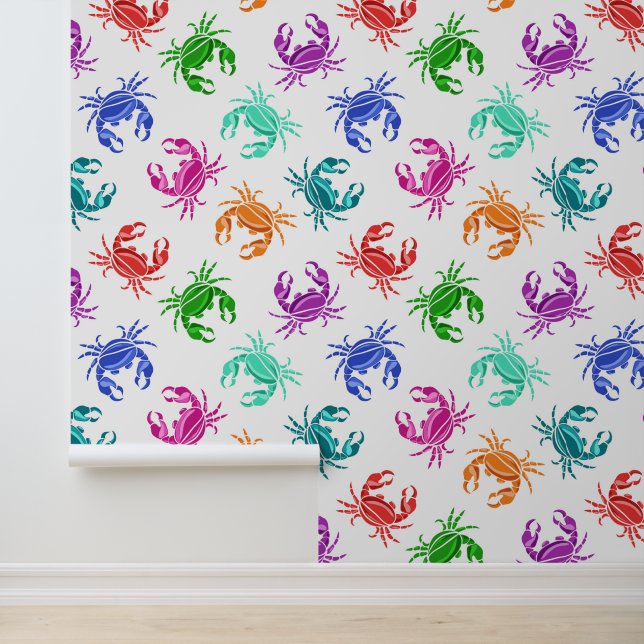 patroon van krabben behang (Applicatie)
