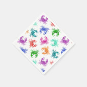 patroon van krabben servet (Hoek)