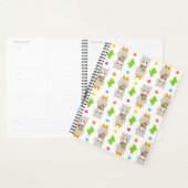 Patroon van lama's, Cute Llamas, Alpacas, Cactus Planner (Display)