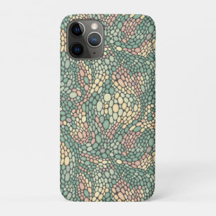 Patroon van micro-organische cellen iPhone 11 pro hoesje