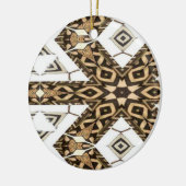 patroon van modder keramisch ornament (Links)