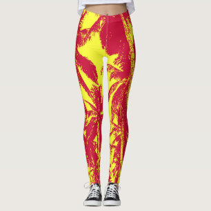 Patroon van palmbomen leggings