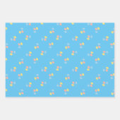 patroon van papieronmiddellijke verpakking van 3 v inpakpapier vel (Voorkant 3)