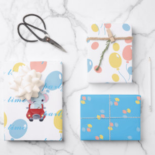 patroon van papieronmiddellijke verpakking van 3 v inpakpapier vel