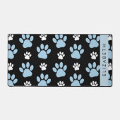 Patroon van poten, blauwe poten, reuzenpoten, Jouw Bureaumat (Voorkant)