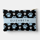 Patroon van poten, blauwe poten, reuzenpoten, Jouw Etui (Achterkant)