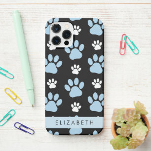 Patroon van poten, blauwe poten, reuzenpoten, Jouw iPhone 12 Pro Hoesje