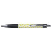 Patroon van poten, hondenpoten, gele poten pen (Achterkant)