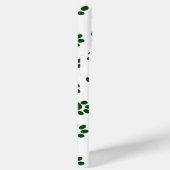 Patroon van poten, hondenpoten, groene poten Case-Mate iPhone case (Achterkant / Rechts)