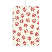 Patroon van poten, hondenpoten, rode poten luchtverfrisser (Voorkant)