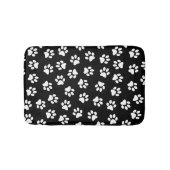 Patroon van poten, hondenpoten, witte poten badmat (Voorkant)