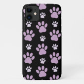 Patroon van poten, Lila poten, ovendraaien, verfdr Case-Mate iPhone Case (Achterkant)