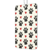 Patroon van poten, reuzenpoten, zwarte poten, rode luchtverfrisser (Links)