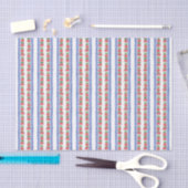 patroon van rode geraniums tissuepapier (Craft)