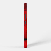 Patroon van rode vogelveren samsung galaxy hoesje (Rechterkant)