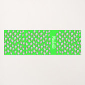 Patroon van schapen in een illustratieve stijl yogamat (Achterkant (horizontaal))