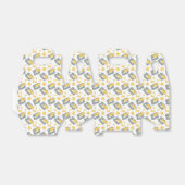 patroon van schattig deegwaren bedankdoosjes (Uitgevouwen)