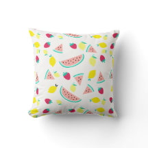 patroon van schattig zomerfruit