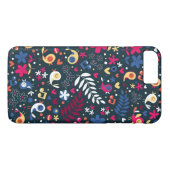 patroon van schattige vogels en bloemen Case-Mate iPhone case (Achterkant (Horizontaal))