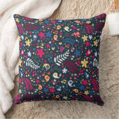 patroon van schattige vogels en bloemen kussen (Deken)