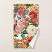  patroon van tuinbloemen bad handdoek (Handdoek)