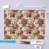  patroon van Victoriaans Rozen Tissuepapier (Craft)