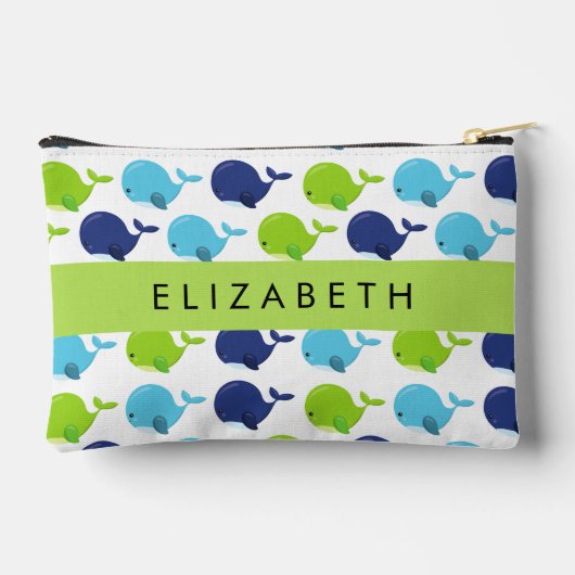 Patroon van walvissen, schattige walvissen, Jouw n Etui (Achterkant)