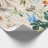 patroon van wilde bloemen cadeaupapier (Hoek)