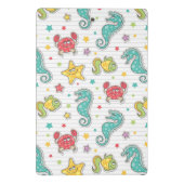 patroon van zeeen mini klembord (Achterkant)