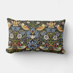  Patroon Vogels Fruit Blauw Groen Rood Kussen