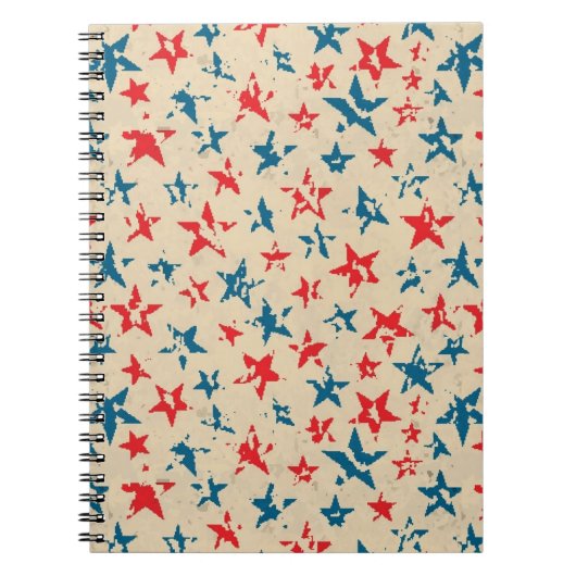Patroon voor 4 juli notitieboek (Voorkant)