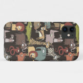 Patroon voor Afrikaanse dieren Case-Mate iPhone Case (Achterkant (horizontaal))