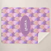 Patroon voor ananas sherpa deken (Voorkant (horizontaal))