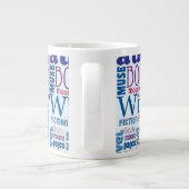 Patroon voor auteurs jumbo beker (Achterkant)