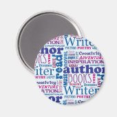 Patroon voor auteurs magneet (Voorkant / Achterkant)