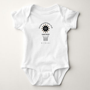 Patroon voor Black & White Basketball Sportapparat Romper