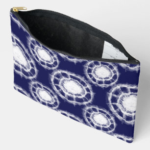 Patroon voor blauwe en witte sjiitische cirkels etui