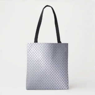 Patroon voor Bord met Bright Steel Grey Diamond Draagtas