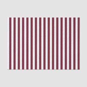 Patroon voor Bourgogne en witte strepen Tissuepapier