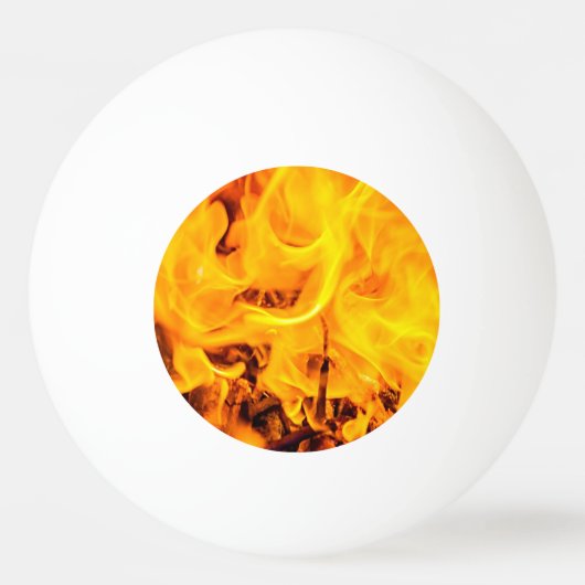 Patroon voor brand en vlammen pingpongballen (Voorkant)