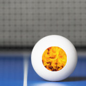 Patroon voor brand en vlammen pingpongballen (Net)