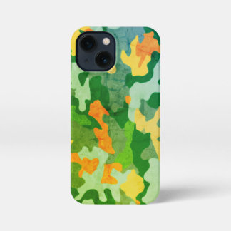 Patroon voor Bright Color Camo iPhone 13 Mini Hoesje