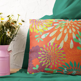 Patroon voor cirkels en cirkels kussen